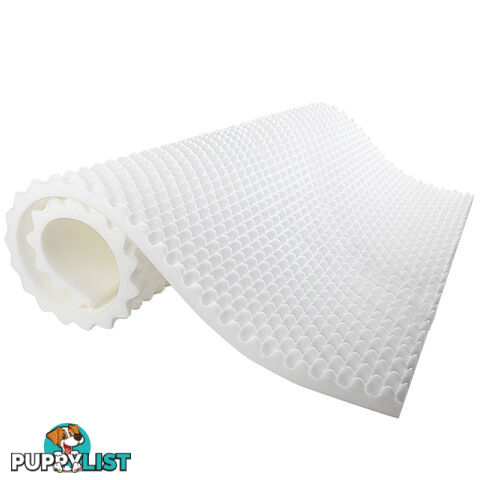 Premium 5cm Egg Crate Mattress Topper Anti-bacterial Underlay Protector Queen