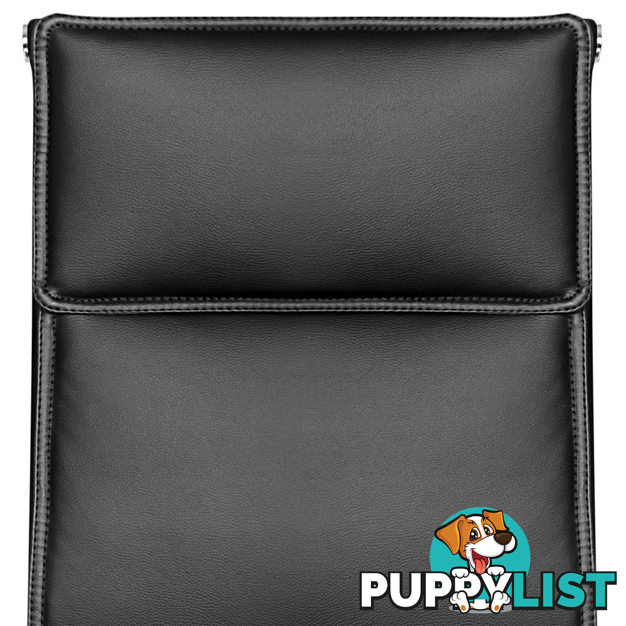 Executive PU Leather Office Computer Armchair Black