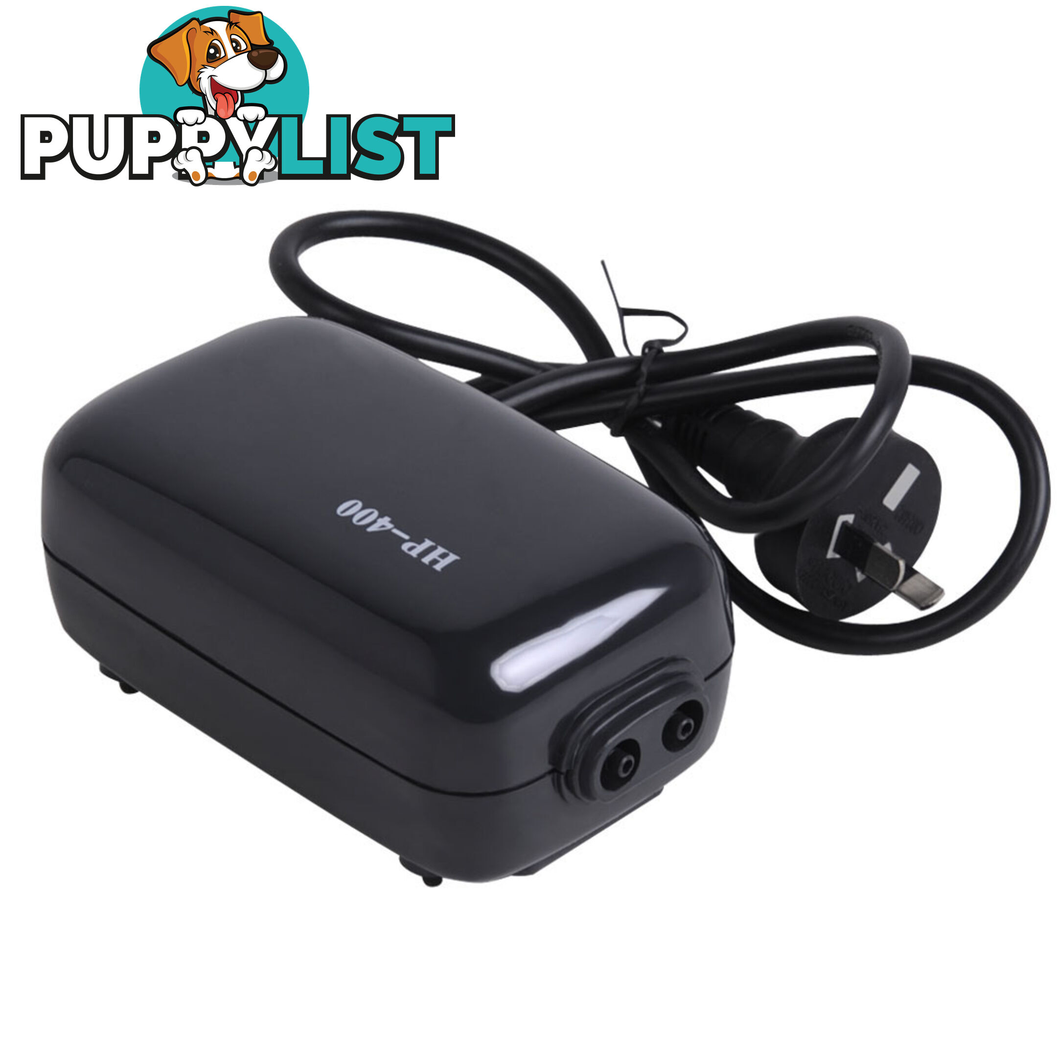 Fish Tank Air Pump Double Outlets Aquarium Aqua Oxygen Fountain Pond Marine