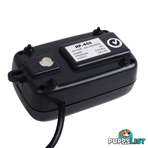 Fish Tank Air Pump Double Outlets Aquarium Aqua Oxygen Fountain Pond Marine