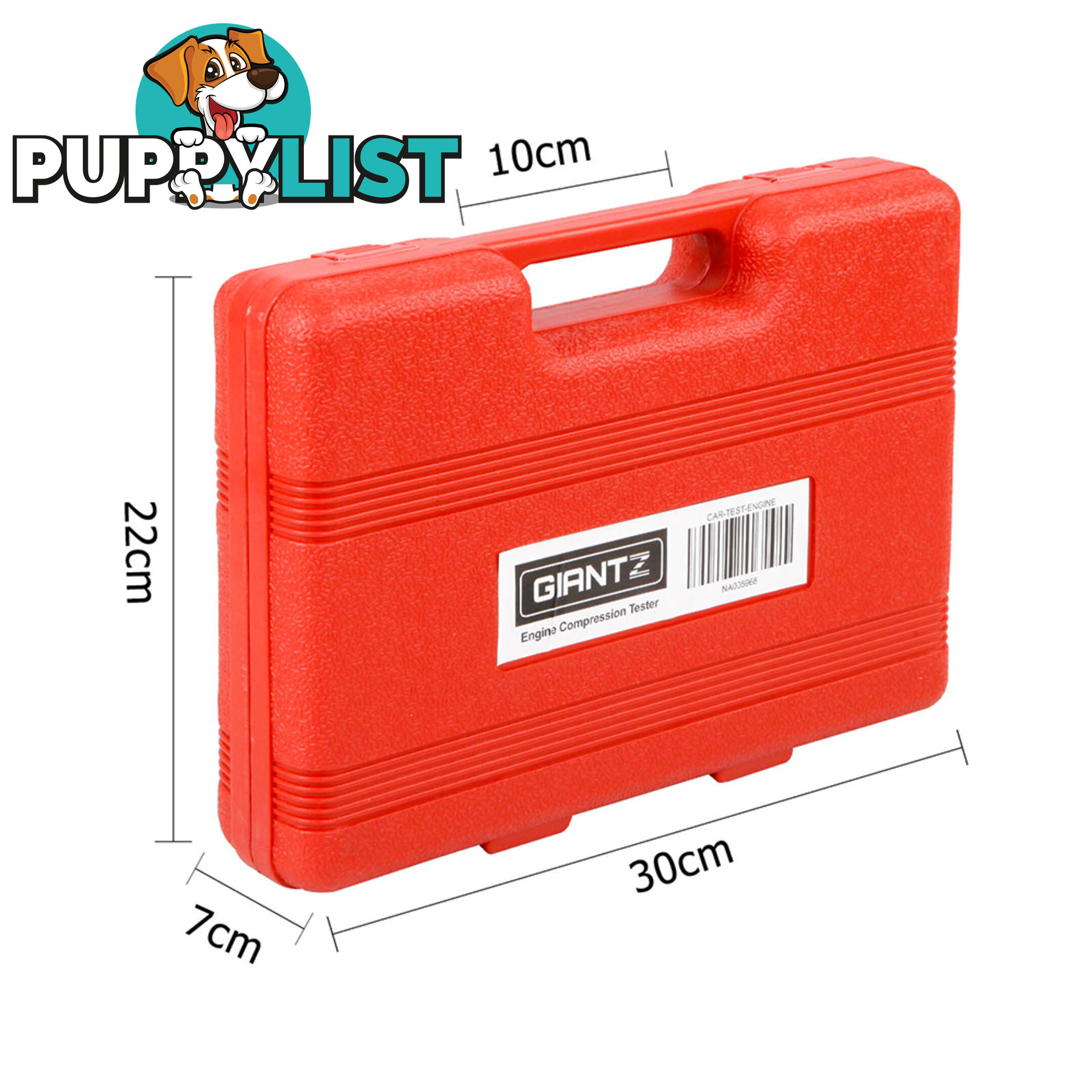 Giantz 9 Pcs Engine Compression Tester Kit
