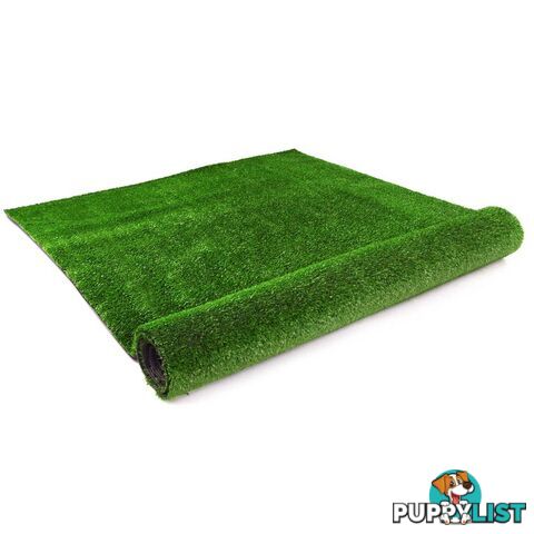 Artificial Grass 10 SQM Polypropylene Lawn Flooring 15mm Green