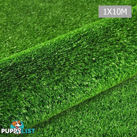 Artificial Grass 10 SQM Polypropylene Lawn Flooring 15mm Green