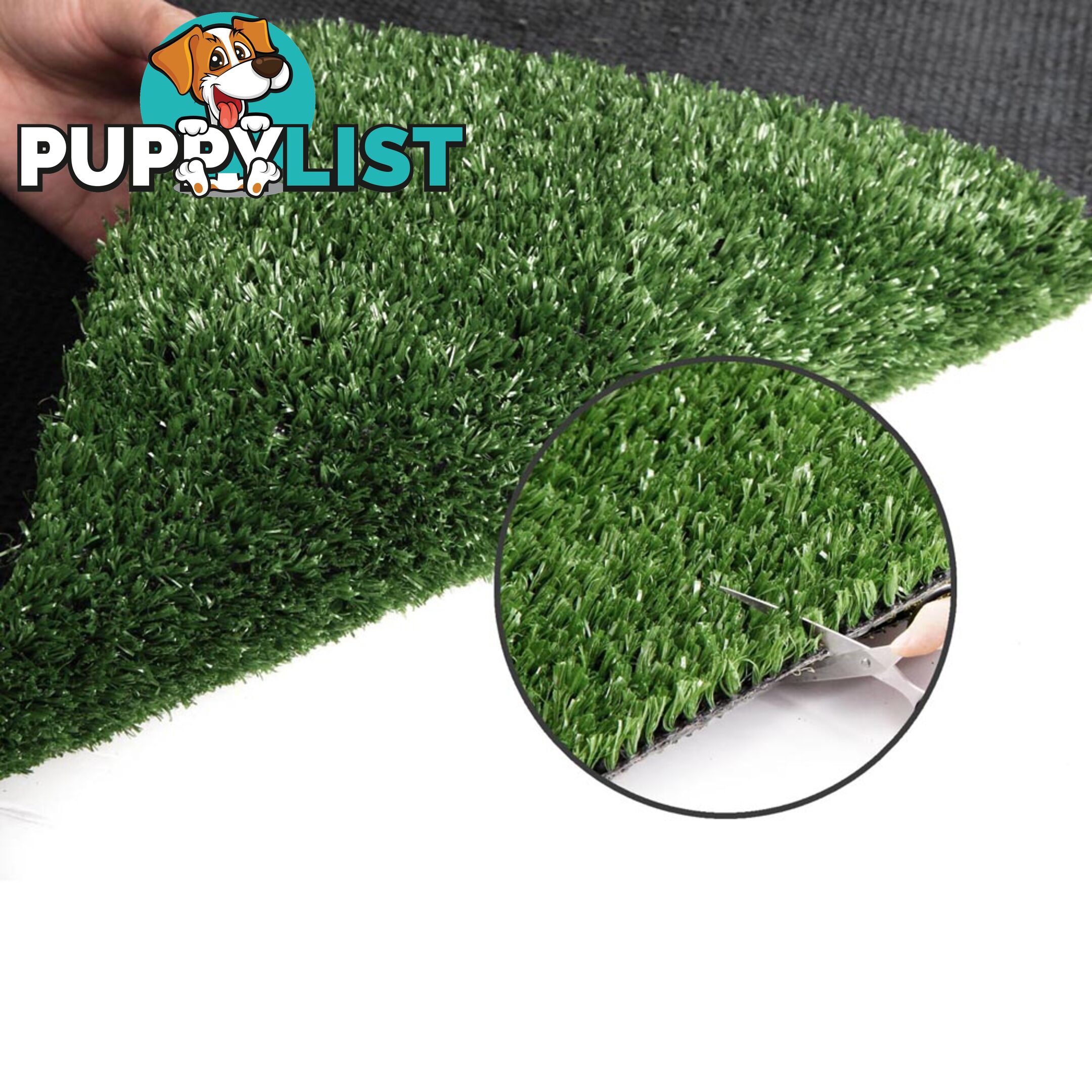 Artificial Grass 10 SQM Polypropylene Lawn Flooring 1X10M Olive Green