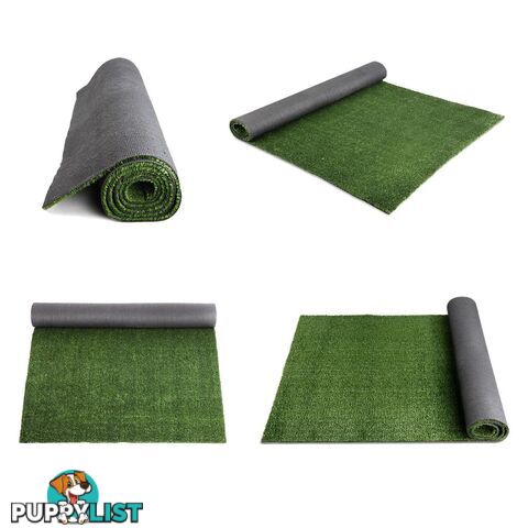 Artificial Grass 10 SQM Polypropylene Lawn Flooring 1X10M Olive Green