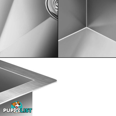 Handmade Stainless Steel Kitchen Laundry Sink Topmount Undermount 700 x 450mm