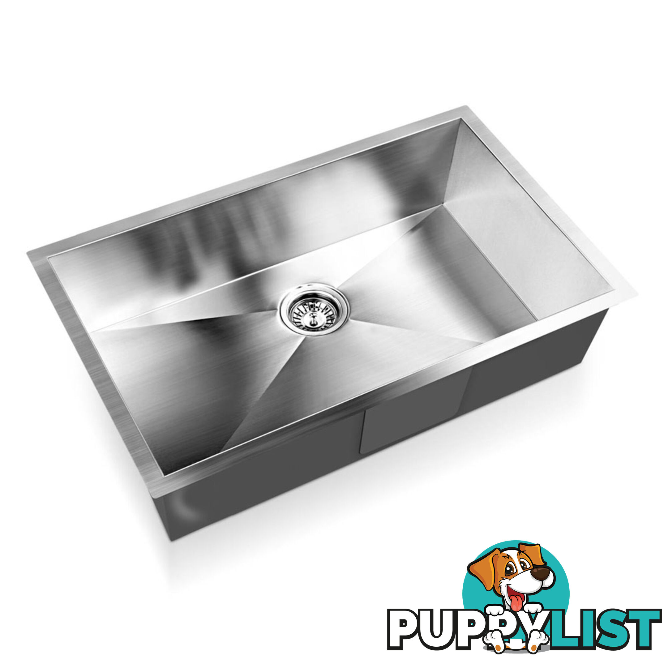 Handmade Stainless Steel Kitchen Laundry Sink Topmount Undermount 700 x 450mm