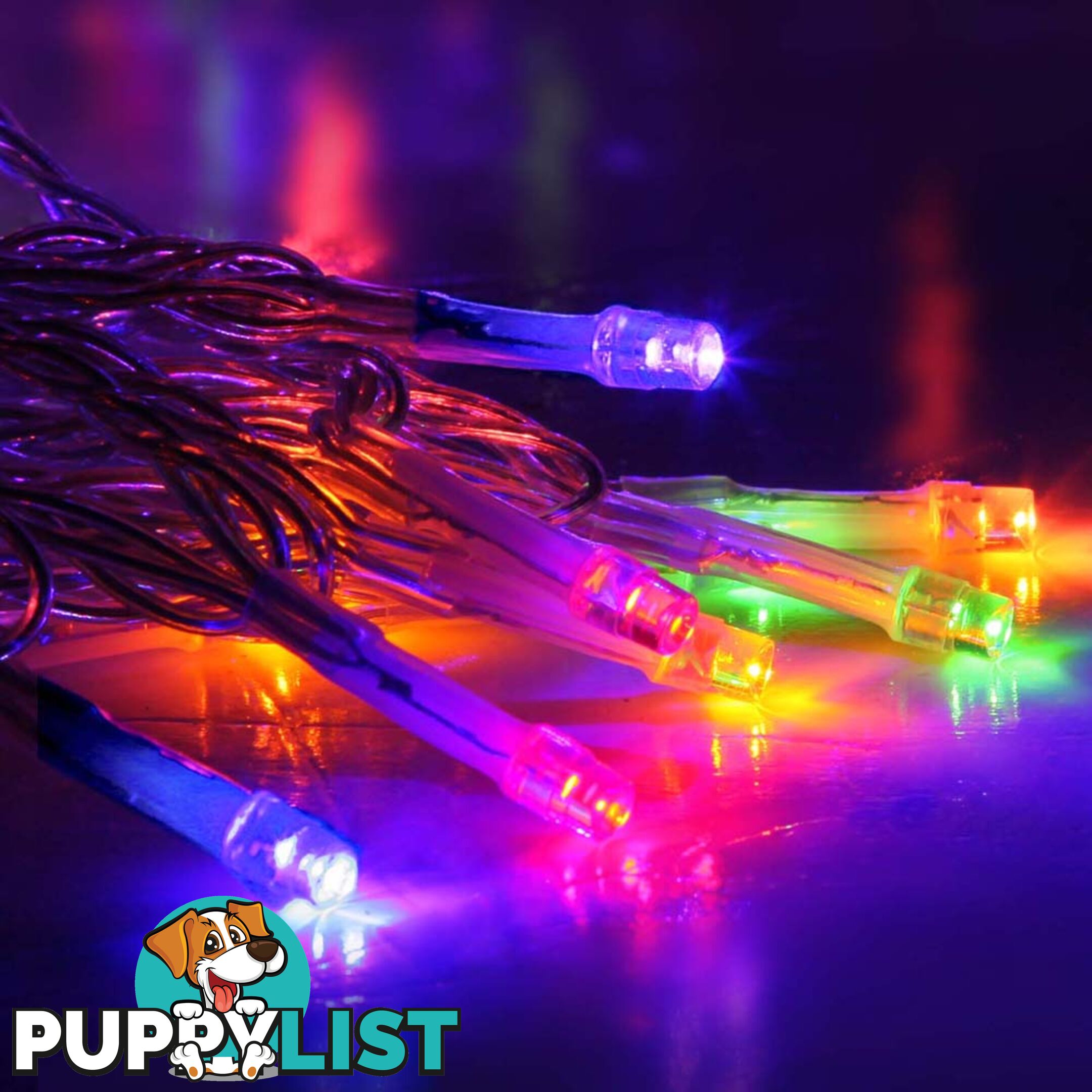 500 LED Fairy Lights Outdoor Christmas Wedding String Party Light Multi Colour