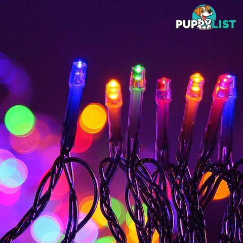 500 LED Fairy Lights Outdoor Christmas Wedding String Party Light Multi Colour