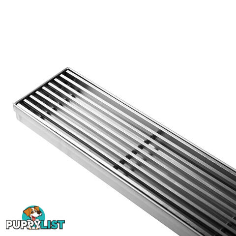 Heelguard Stainless Steel Shower Grate Waste Linear Bathroom Drain Floor 900mm