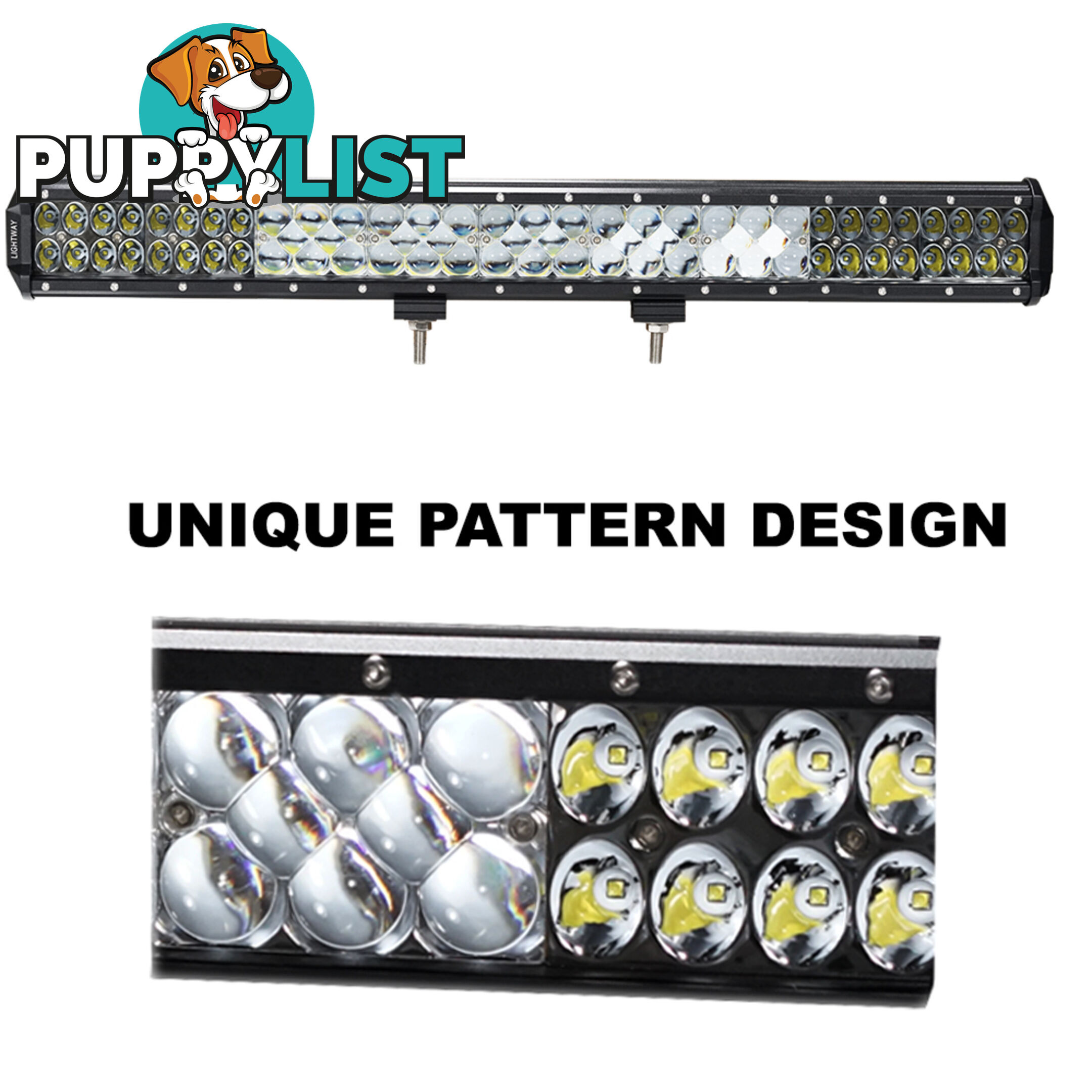 26inch 504W LED Light Bar Flood Spot Combo Work Driving Lamp SUV ATV 4WD Unique