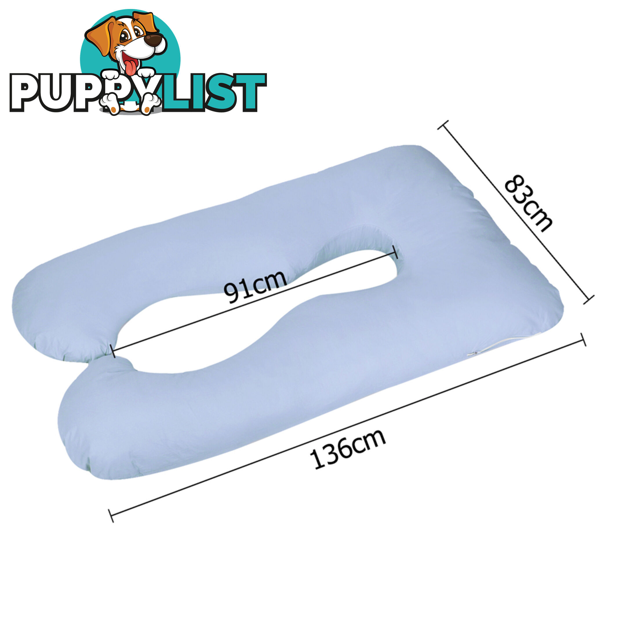 Nursing Support Pillow Feeding Baby Cushion Blue