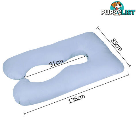 Nursing Support Pillow Feeding Baby Cushion Blue