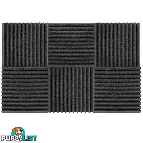 40 x Studio Acoustic Foam Panel Sound Absorption Proofing 12 Teeth Wedge 30x30cm