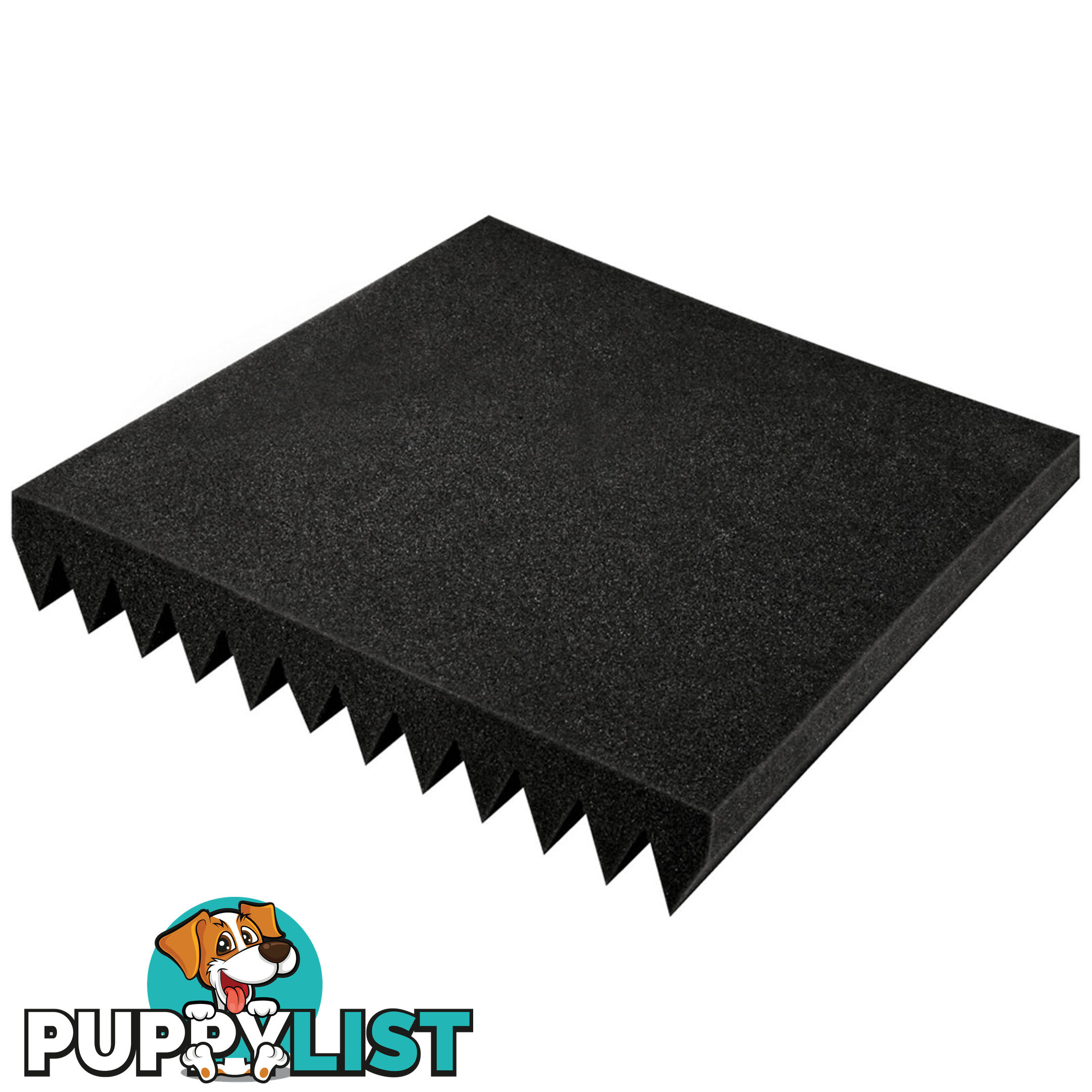 40 x Studio Acoustic Foam Panel Sound Absorption Proofing 12 Teeth Wedge 30x30cm