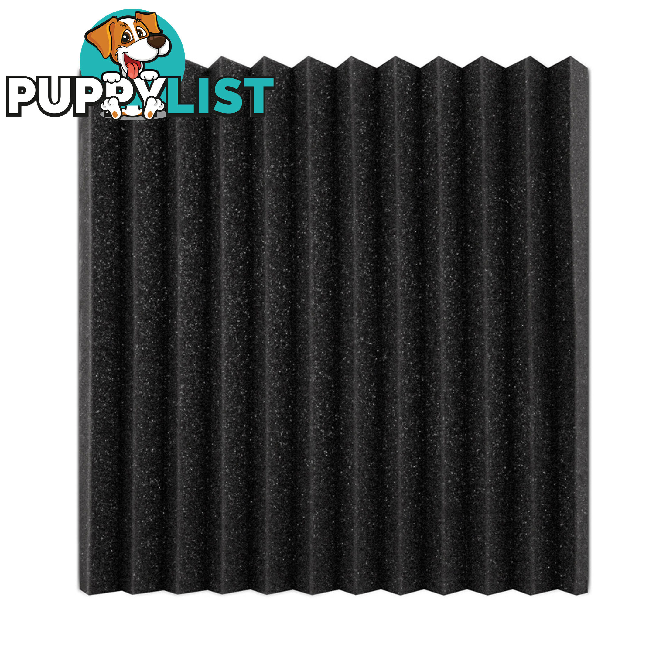 40 x Studio Acoustic Foam Panel Sound Absorption Proofing 12 Teeth Wedge 30x30cm