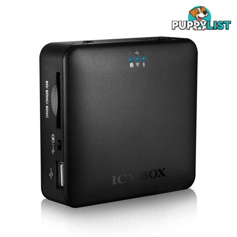 ICY BOX IB-WRP201SD WiFi-Station for SD cards, Access Point and Power Bank