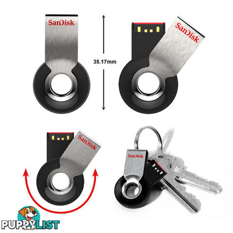 SanDisk Cruzer Orbit CZ58 32GB USB Flash Drive