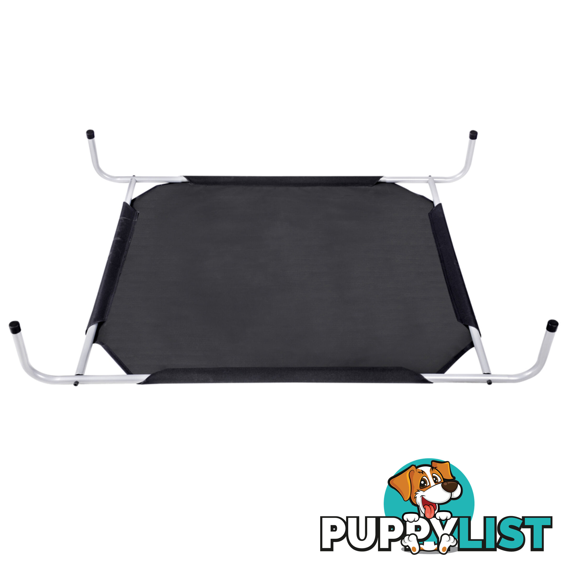 XL Heavy Duty Frame Pet Puppy Bed Dog Cat Trampoline Hammock 130 x 110cm