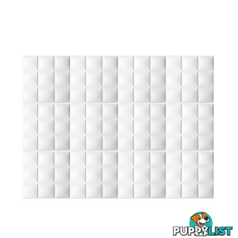 12 Pcs 3D Cube Design Wall Panel