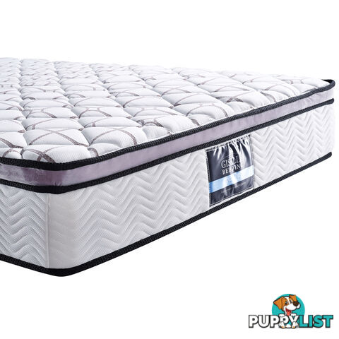 Cool Gel Memory Foam Mattress Euro Top Pocket Spring Air Mesh Bed King