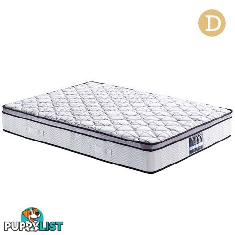 Cool Gel Memory Foam Mattress Euro Top Air Mesh Bed Pocket Spring Double