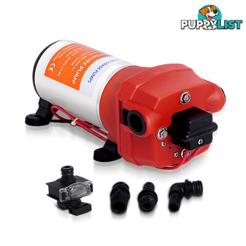 Self Priming 12V DC Diaphragm Water Pump Caravan Boat Garden 40PSI 17L/Min