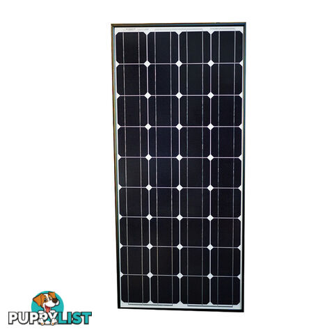 12V 100W SOLAR PANEL KIT HOME GENERATOR MONO CARAVAN CAMPING POWER CHARGING