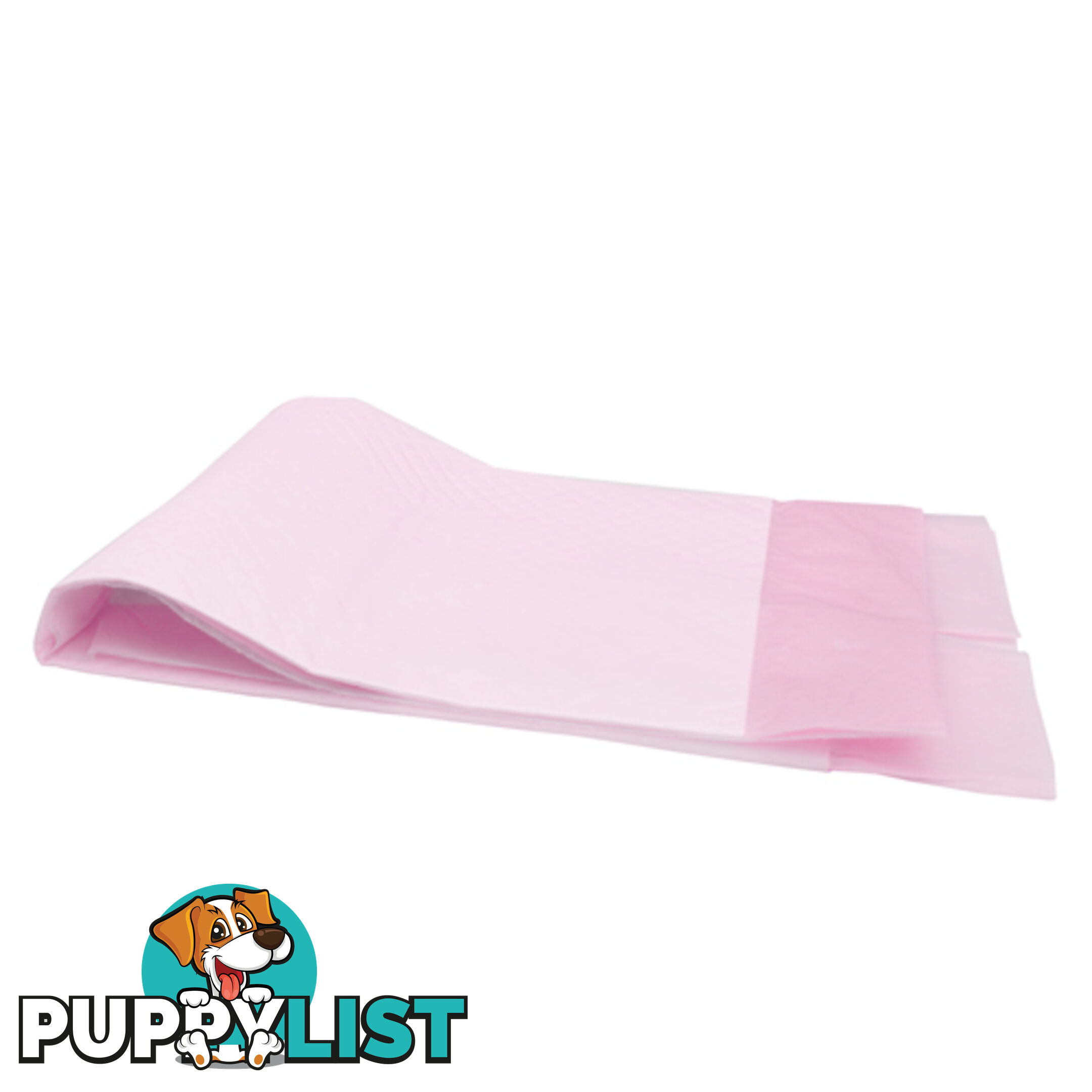 50 Puppy Toilet Pads Super Absorbent Pet Cat Dog Pee Potty Training Pad Pink