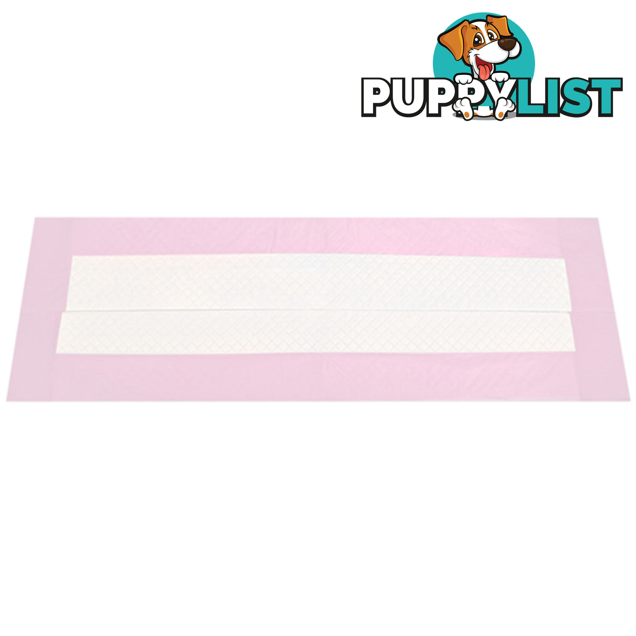 50 Puppy Toilet Pads Super Absorbent Pet Cat Dog Pee Potty Training Pad Pink