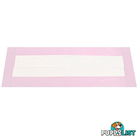 50 Puppy Toilet Pads Super Absorbent Pet Cat Dog Pee Potty Training Pad Pink