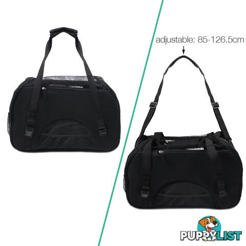 XLarge Pet Carrier Dog Cat Rabbit Soft Kennel Travel Crate Carring Bag Black