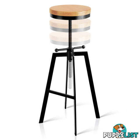 Adjustable Height Industrial Stool