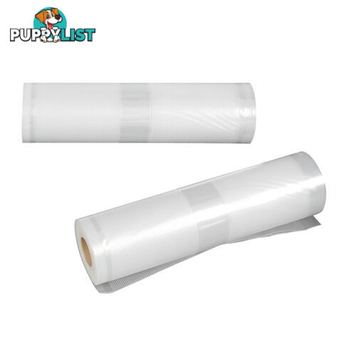 10 x Commercial Vacuum Food Sealer Bag Storage Reusable Heat Rolls 6m x 22cm