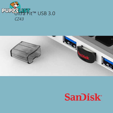 SanDisk CZ43 Ultra Fit USB 3.0  32GB USB Flash Drive