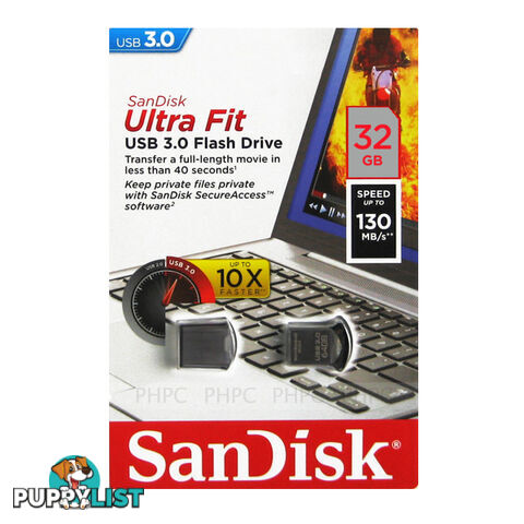 SanDisk CZ43 Ultra Fit USB 3.0  32GB USB Flash Drive