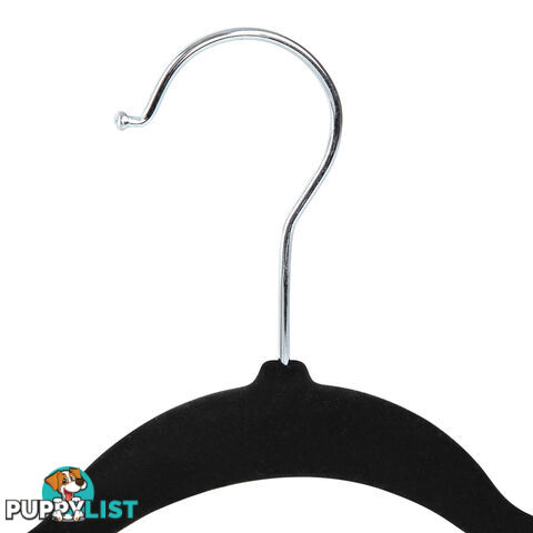 100 Pack Velvet Hangers with Tie Bar