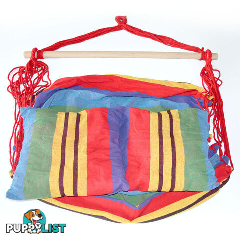 Hammock Swing Chair w/ Cushion Multi-colour