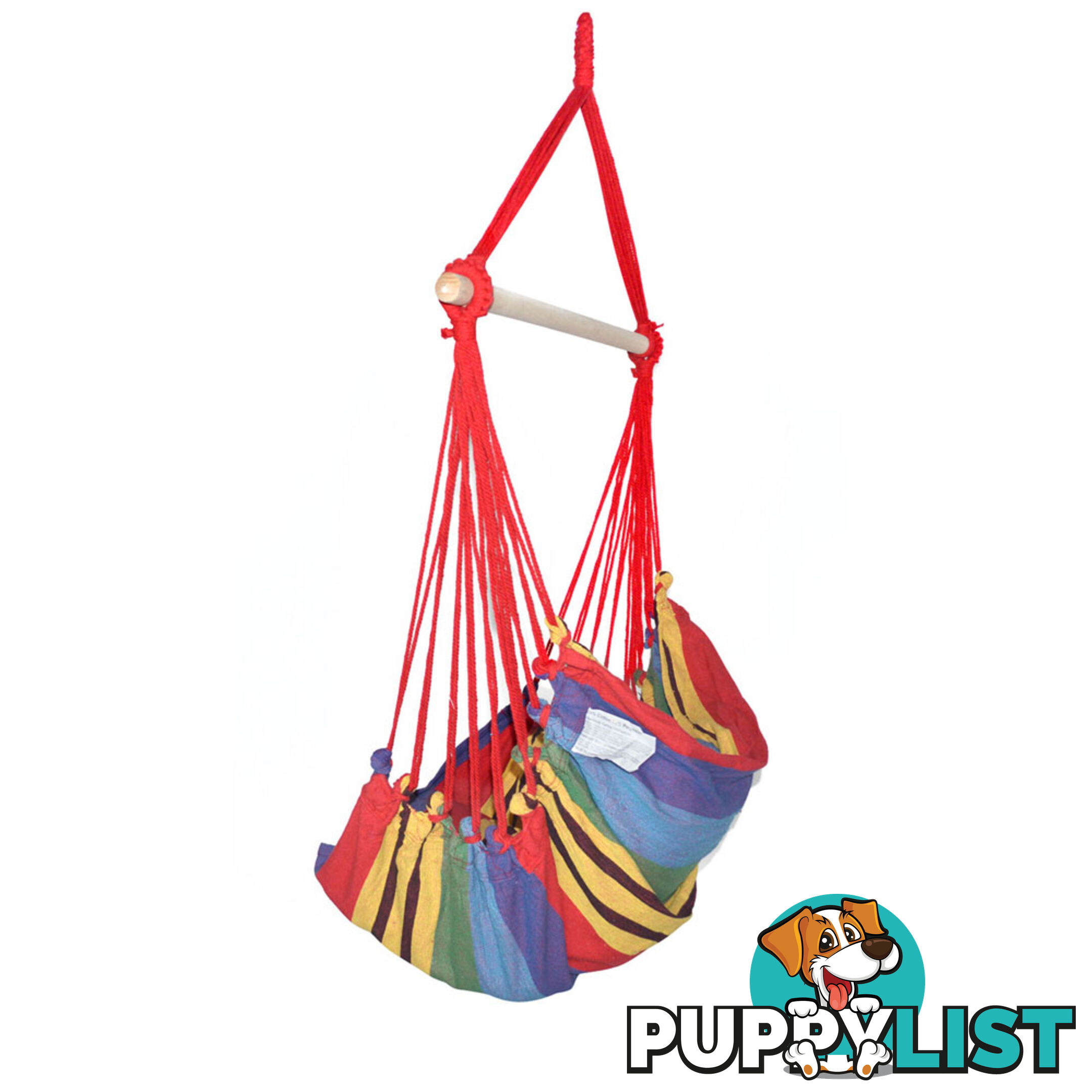 Hammock Swing Chair w/ Cushion Multi-colour