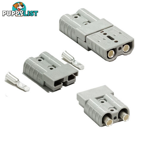 5X Premium Anderson Style Plug 50AMP Exterior Connector DC Power SOLAR CARAVAN