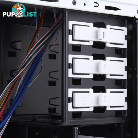 Huntkey MVP Pro  Gaming computer chassis - Blue (No PSU Included)