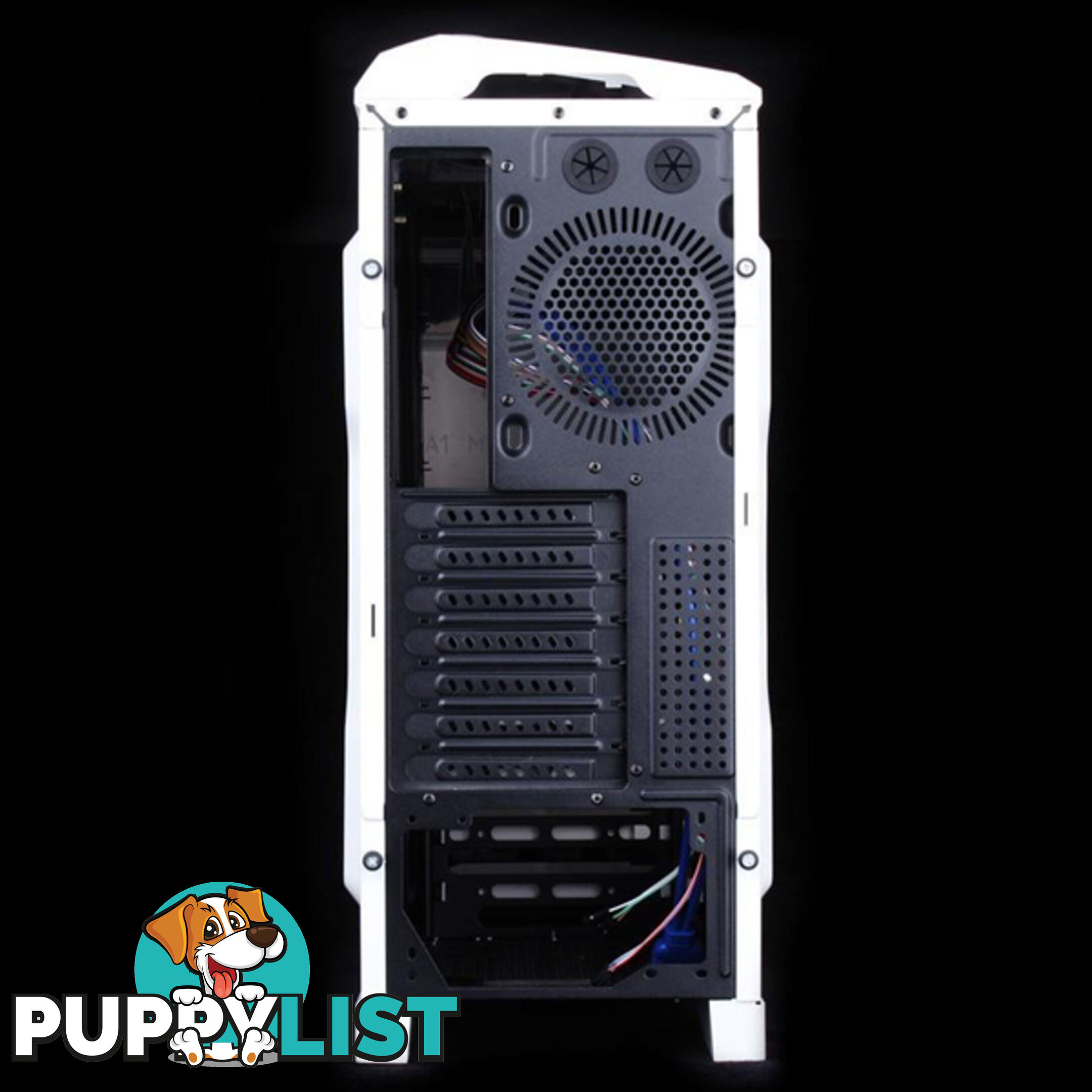 Huntkey MVP Pro  Gaming computer chassis - Blue (No PSU Included)