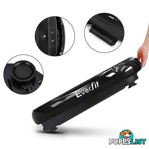 Slim Vibration Plate 1000W Exercise Fitness Massage Body Shape Power Plate Black