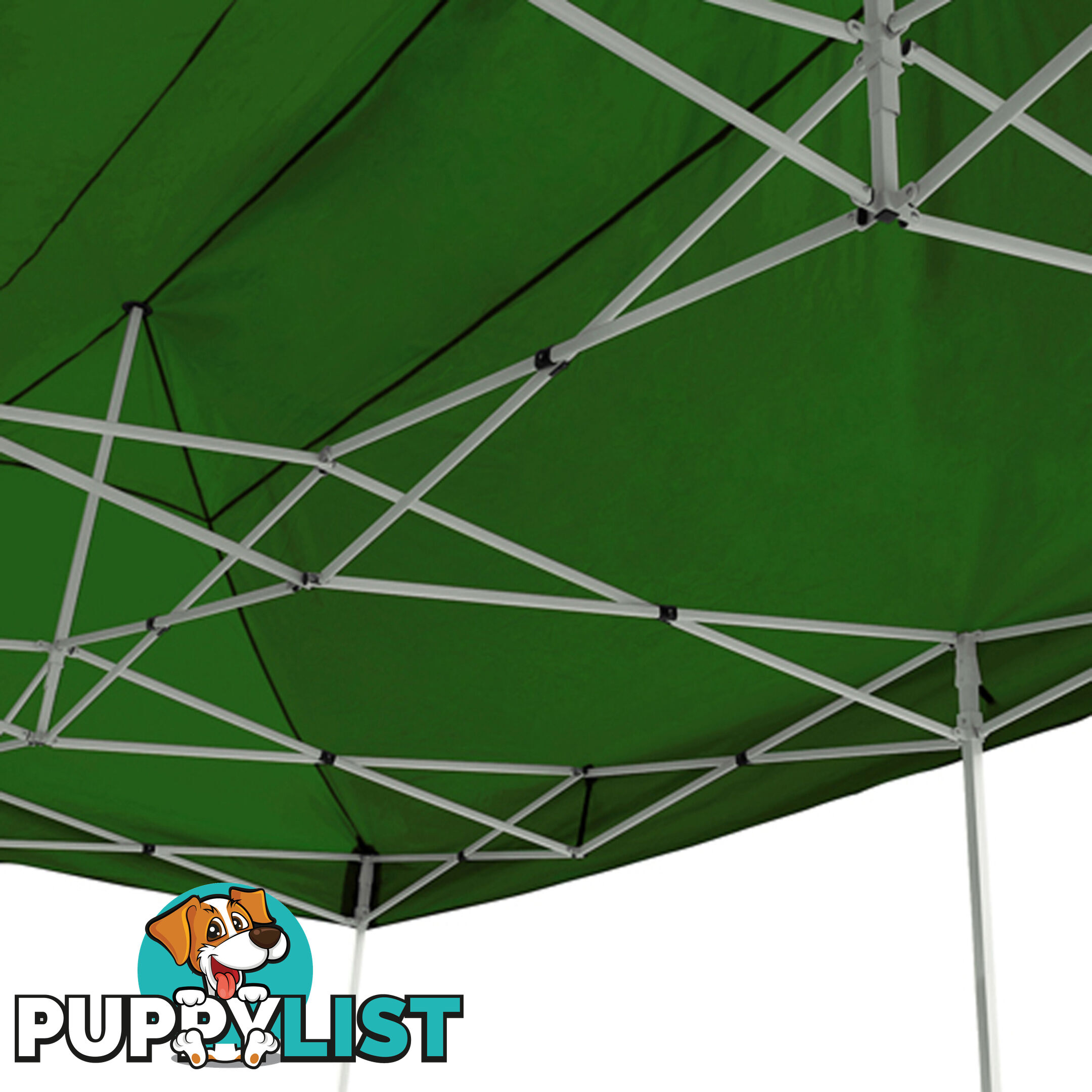 3m x 6m Folding Outdoor Gazebo Marquee Green