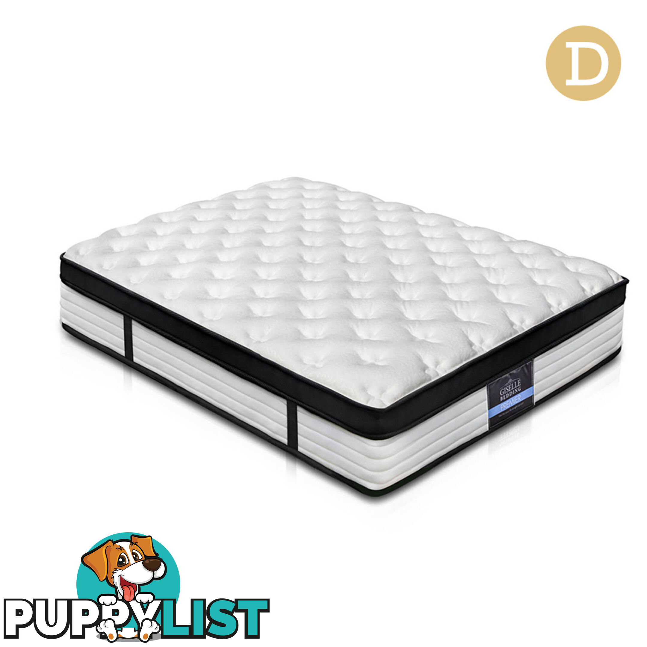 Giselle Bedding Euro Top Mattress - Double