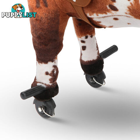 Ride on Pedal Toy Pony - Brown