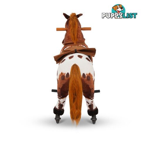 Ride on Pedal Toy Pony - Brown