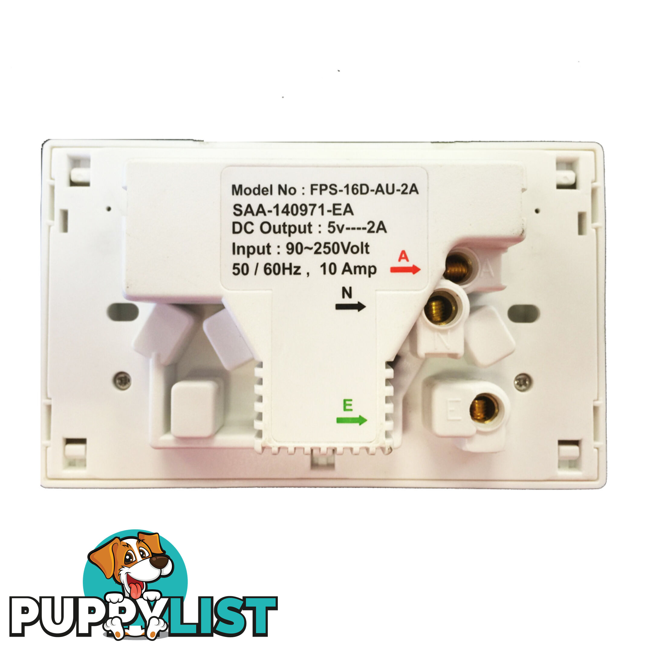 10A Double Australian USB Power Point Power Supply Wall Plug 2 Socket Switch