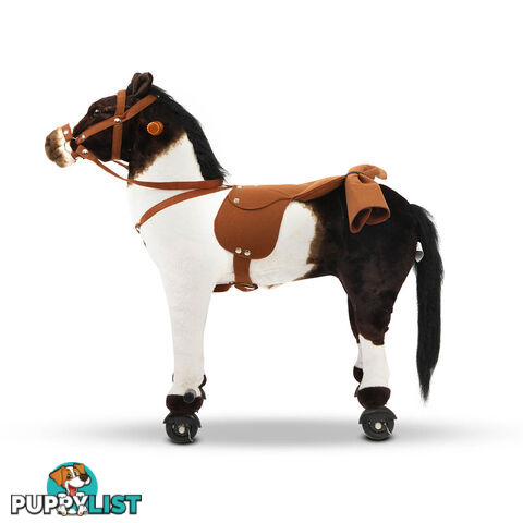 Ride on Pedal Toy Pony - White