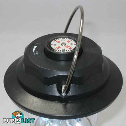 Portable Dynamo LED Lantern Radio with Built-In Compass